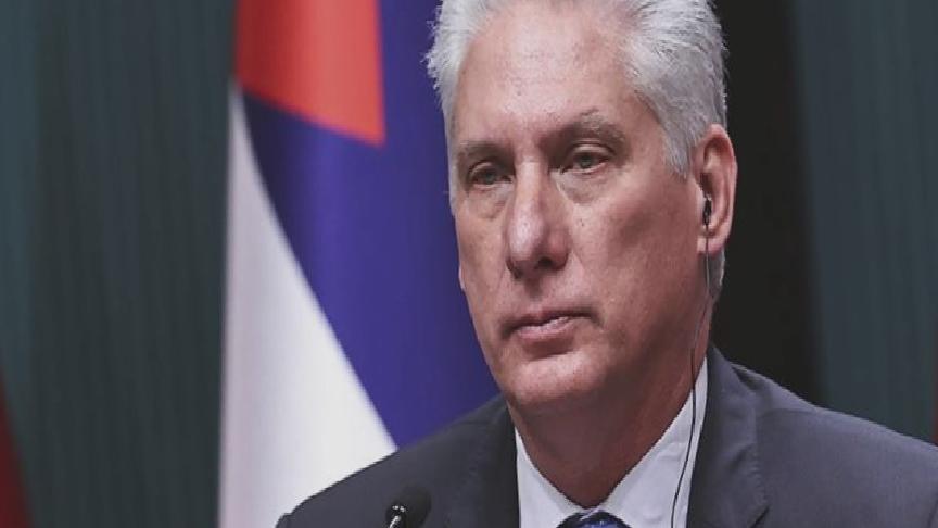 Küba Devlet Başkanı Diaz-Canel yeniden göreve seçildi