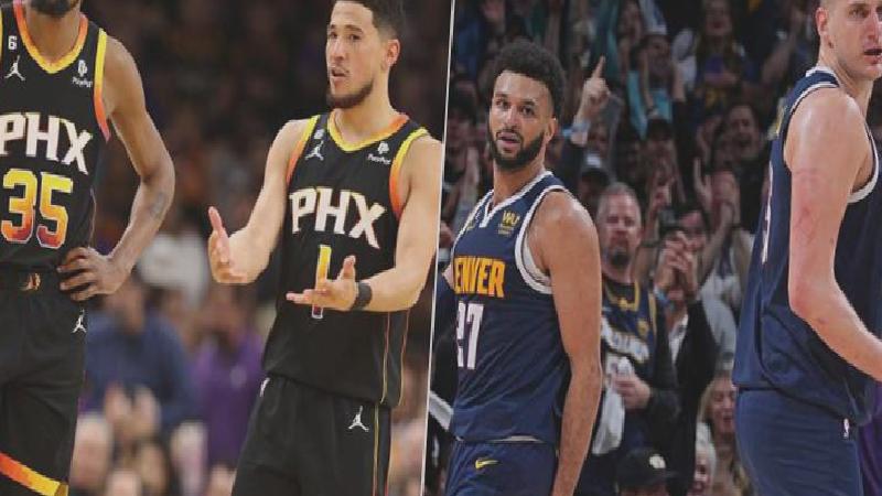 NBA’de Nuggets ve Suns konferans yarı finaline yükseldi