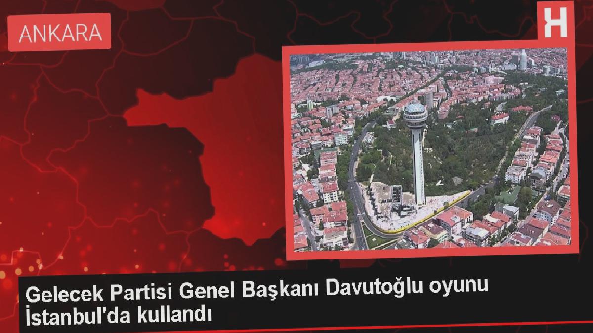 Ahmet Davutoğlu İstanbul’da oy kullandı