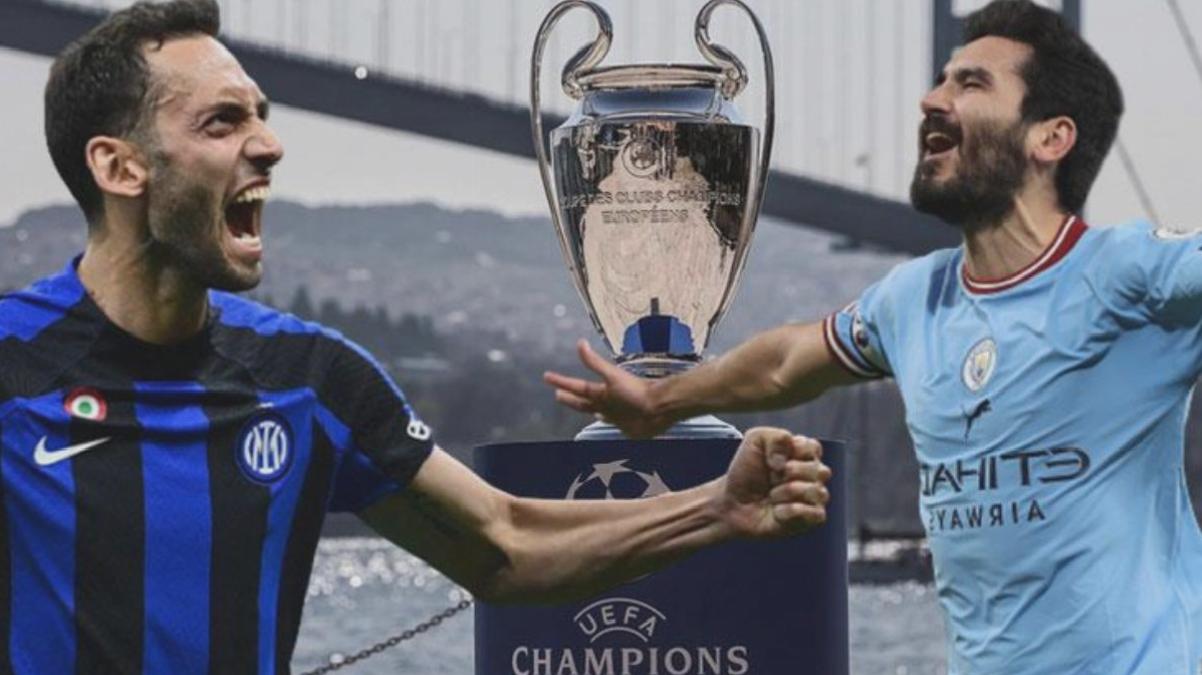 Hakan ve İlkay karşı karşıya! İstanbul’daki Şampiyonlar Ligi finalinin adı belirlendi: Inter-Manchester City