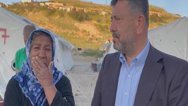 Malatyalı depremzede: Oğlumun ölüsü veya dirisi bulunsun