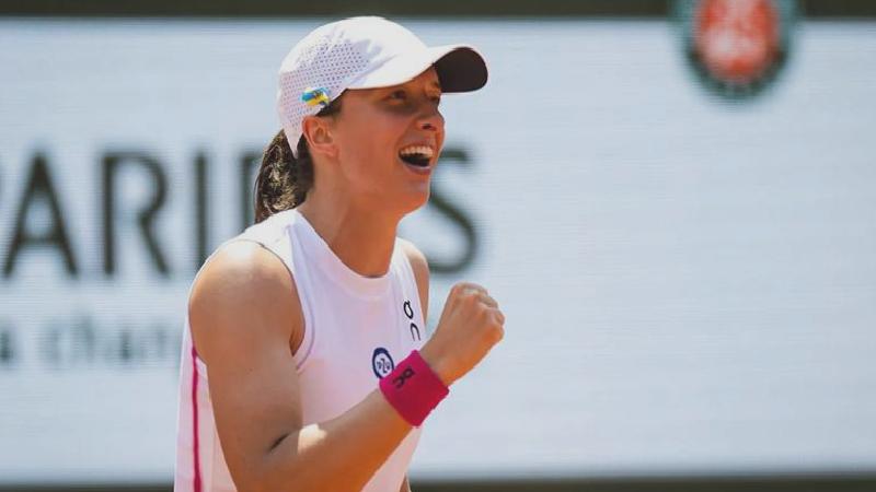 Roland Garros’ta tek kadınlar şampiyonu Iga Swiatek