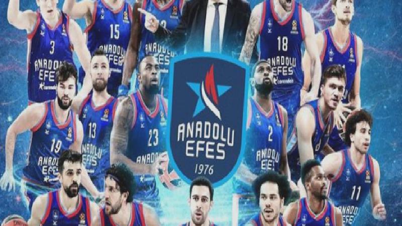 Türkiye Sigorta Basketbol Süper Ligi’nde şampiyon Anadolu Efes!