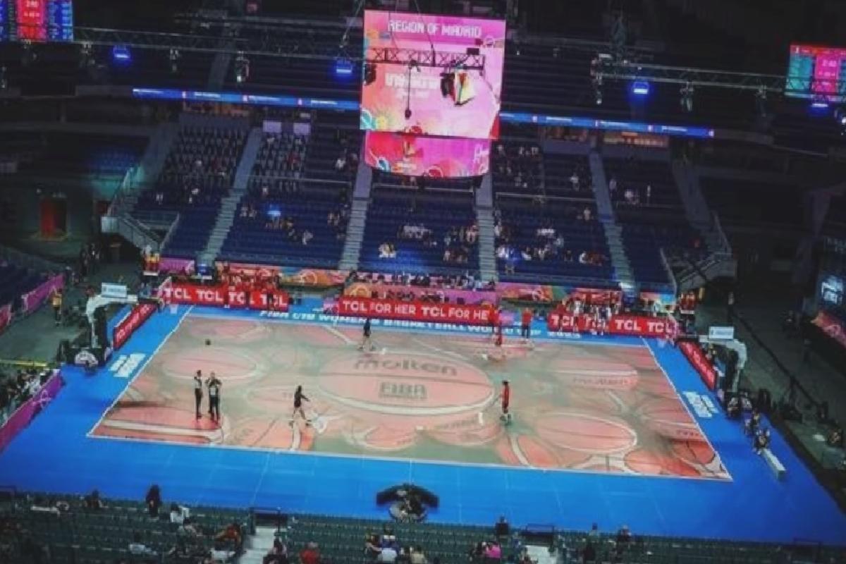 FIBA 19 Yaş Altı Kadınlar Basketbol Dünya Kupası’nda LED Cam Zemin Tanıtıldı