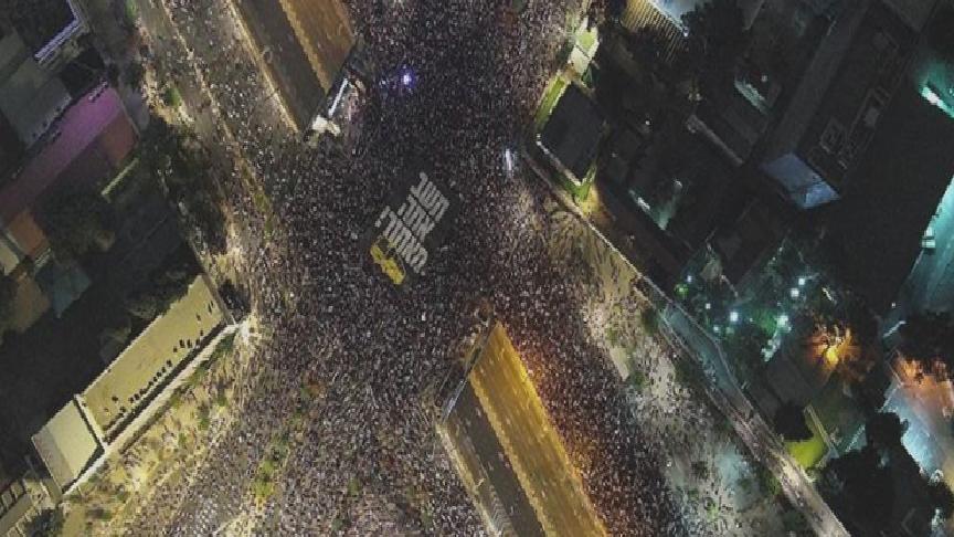 İsrail’de “yargı reformu” protestoları 33. haftasında devam etti