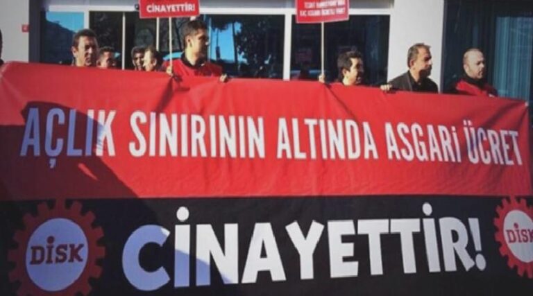 DİSK asgari ücrette taleplerini açıkladı