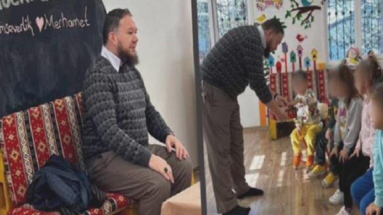 Kocaeli’nde bir imam anaokulunda çocuklara ders verdi iddiası; yetkililer “10 dakikalık etkinlik” dedi!