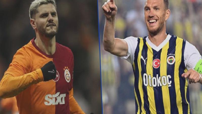 Süper Lig’de ilk yarının en golcü isimleri Dzeko ve Icardi