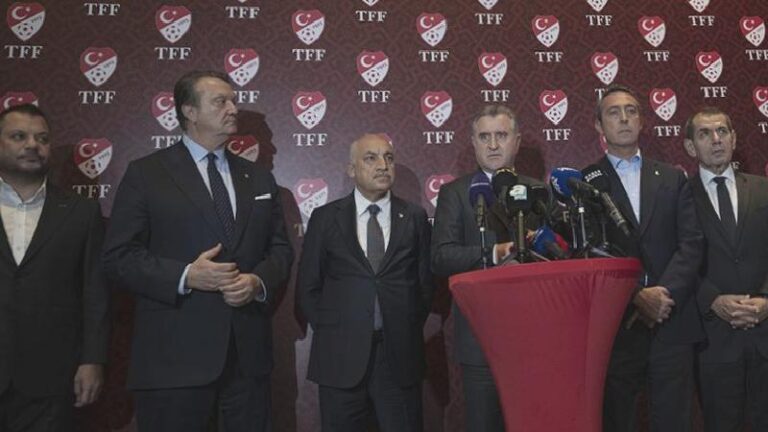 Toplantının detayları ortaya çıktı: TFF’den “yabancı sayısı” teklifi, kulüplerden “play-off” kararı