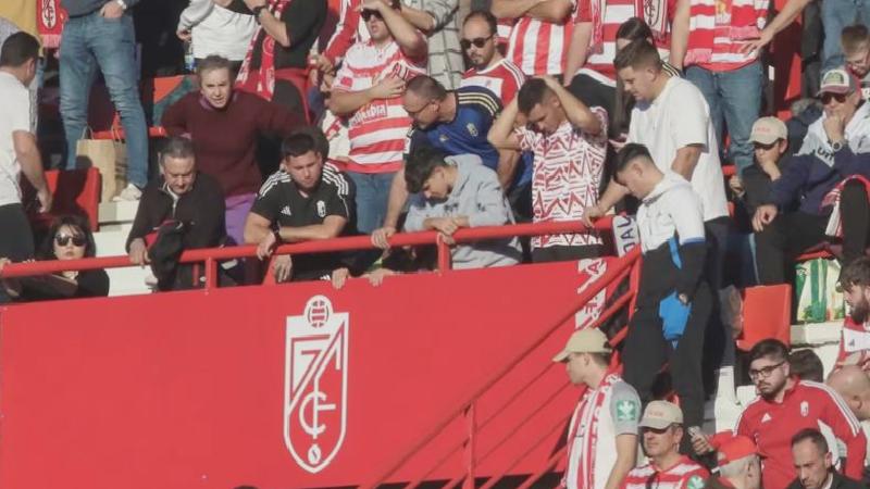 Tribünde taraftar ölünce, La Liga’daki maç ertelendi