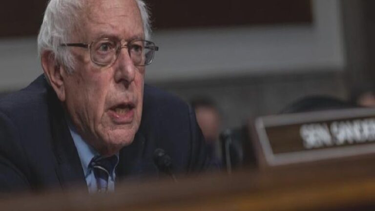 ABD’li Senatör Sanders’tan ABD’nin İsrail’e askeri yardımının durdurulması çağrısı