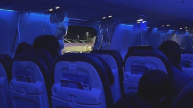 Uçak havadayken gövdesinden parça kopmuştu: ABD, Boeing hakkında soruşturma başlattı