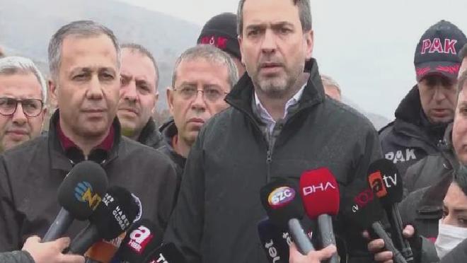 Bakanlar maden faciası sahasında açıklama yaptı: Hem suda hem toprakta halk sağlığına zarar verebilecek herhangi bir şey yok