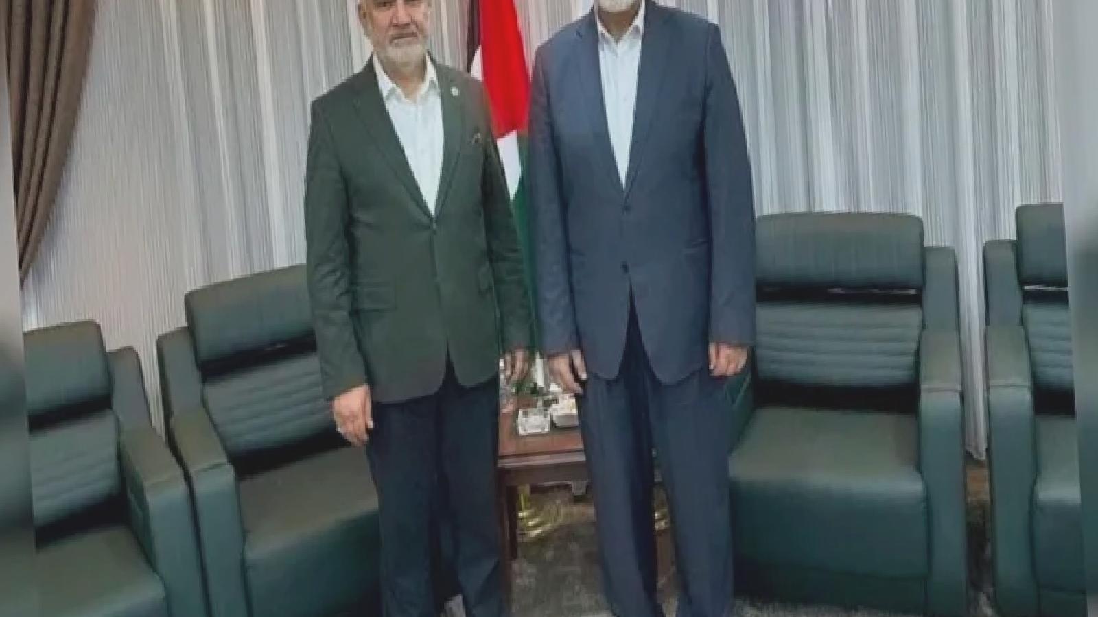 HÜDA PAR Genel Başkanı Yapıcıoğlu, Hamas lideriyle buluştu: “Gazze için her türlü desteğe hazırız”