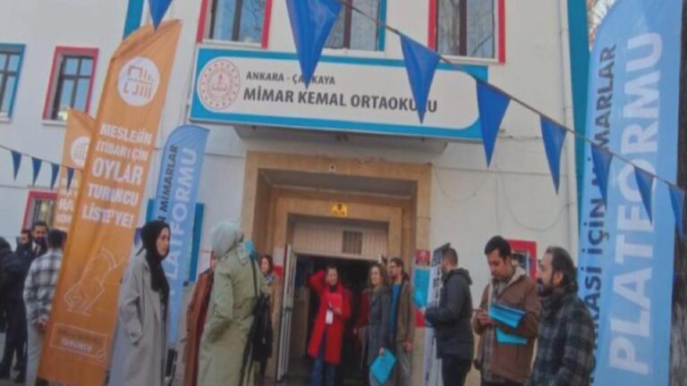 Mimarlar Odası Ankara’da Tezkan Karakuş Candan kaybetti, AKP’ye yakın turuncu liste kazandı; yeni başkan Derya Başyılmaz oldu