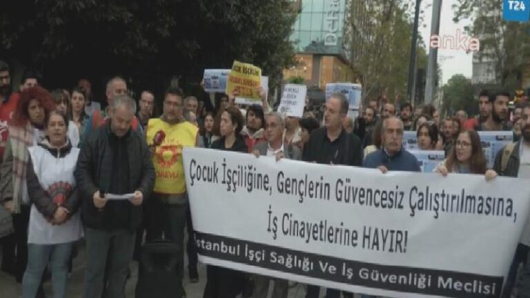 İSİG Meclisi’nden eylem: “Çocuk işçilik yasaklanmalı, eğitim bütçesi artırılmalı”