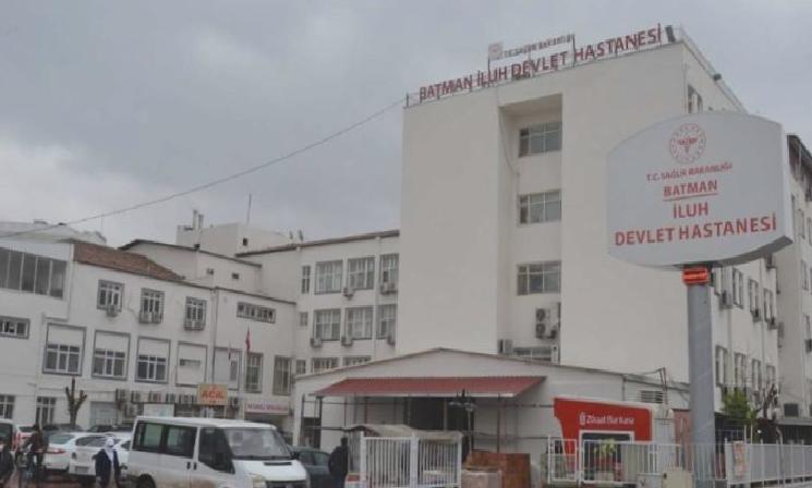 Batman’da İluh Devlet Hastanesinin bir bloku tahliye edildi