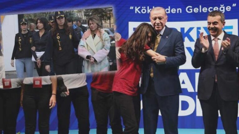 Koşarak Erdoğan’a sarılan kız Nihal-Bahar Candan’ın kardeşi çıktı