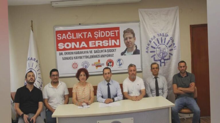 Ankara Tabip Odası: İflas eden sağlık sistemi sağlıkta şiddetin artmasına zemin hazırlamıştır