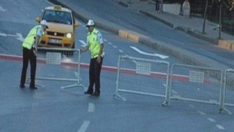 İstanbul’da bugün bazı yollar trafiğe kapatılacak