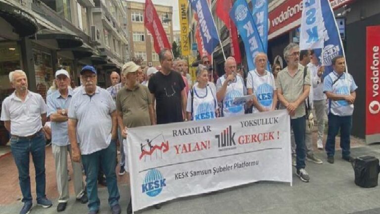 KESK Samsun Şubeler Platformu: TÜİK rakamlara takla attırarak gerçek enflasyonu gizliyor