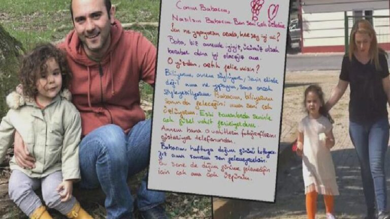 Vera’dan doğum gününde babası Tayfun Kahraman’a mektup: Seni tutanlarla konuşmak istiyorum, onlara her şeyi anlatmak istiyorum