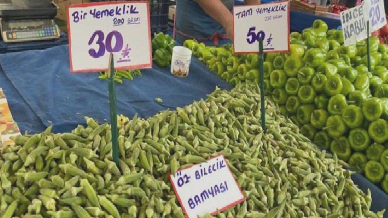Pazarcı “yemeklik” adı altında gramla satış yapmaya başladı