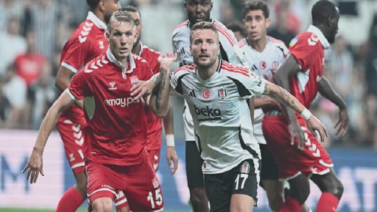 Beşiktaş, Sivasspor’u iki golle geçti; 3 puan Immobile ve Gedson’dan geldi