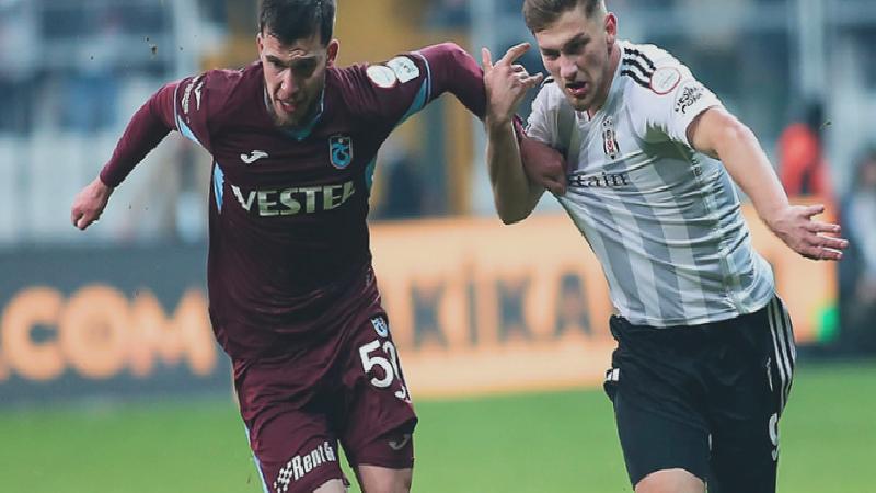 Trabzonspor-Beşiktaş derbisinin ilk 11’leri belirlendi