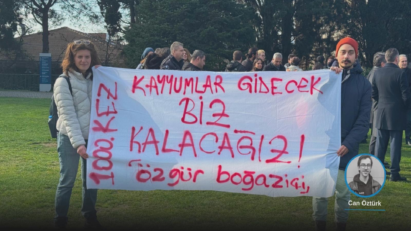 Boğaziçi Üniversitesi’nde “kayyım” rektör nöbeti 1000. gününde; “Kabul etmiyoruz, vazgeçmiyoruz”