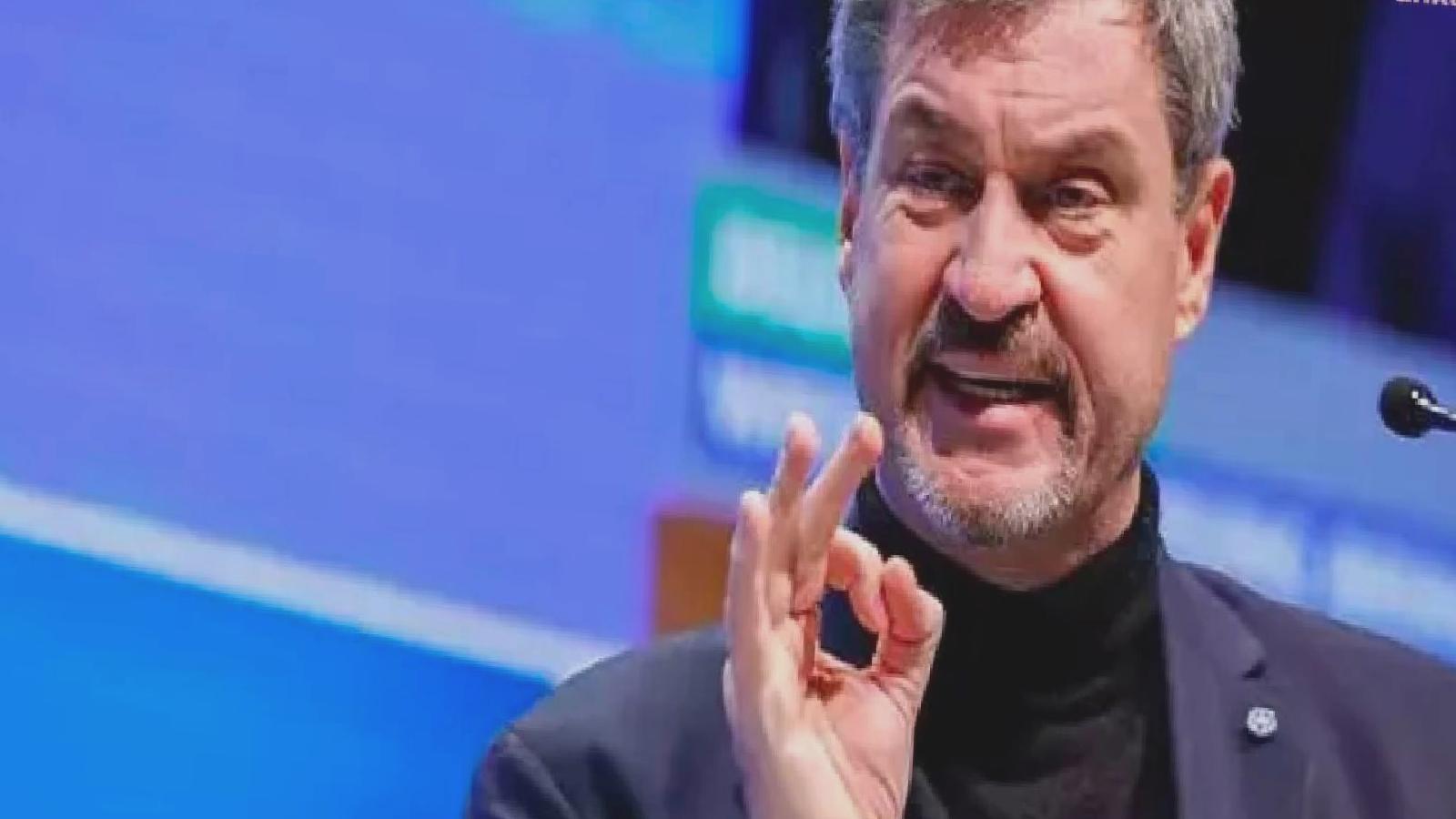 Bavyera Başbakanı ve Hristiyan Sosyal Birlik Partisi Genel Başkanı Söder: AfD’nin oylarının artmasını ve önünü biz keseriz’