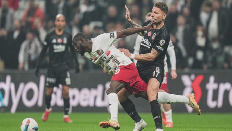 Beşiktaş’ın galibiyet serisini Gaziantep FK bitirdi
