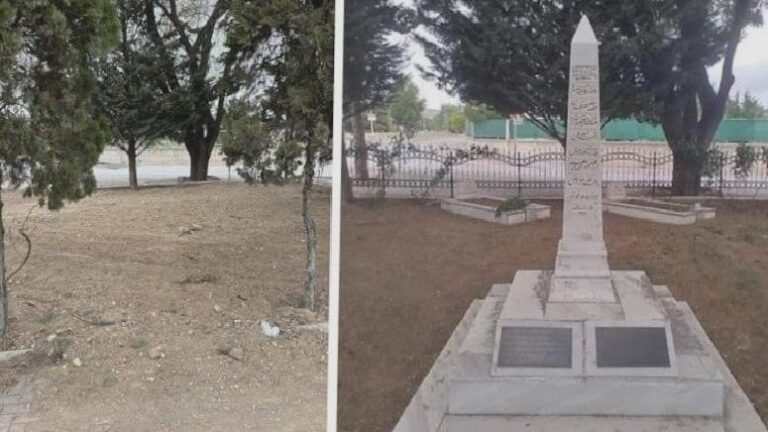 Konya’da şehitlik bir gecede ortadan kayboldu!