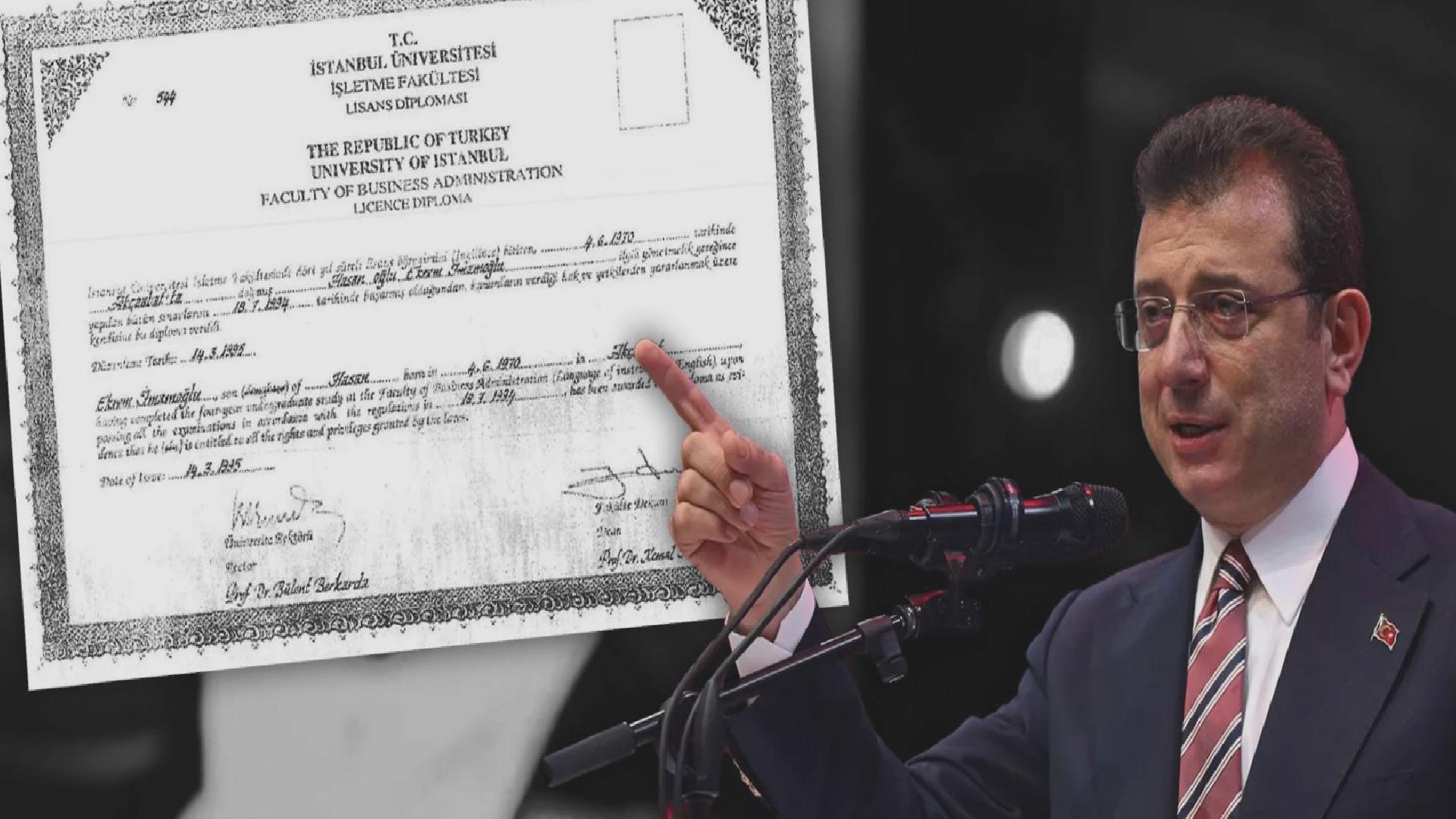 Sözcü yazarı “idari istikrarın bozulmaması” ilkesini hatırlattı: İmamoğlu’nun yatay geçişi usulsüz olsa bile diplomasının iptali mümkün değildir