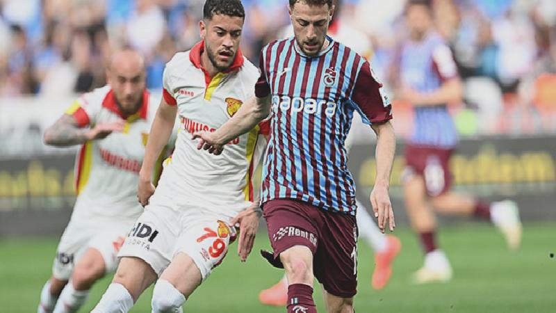 Trendyol Süper Lig | Trabzonspor 1-1 Göztepe (Maç sonucu)