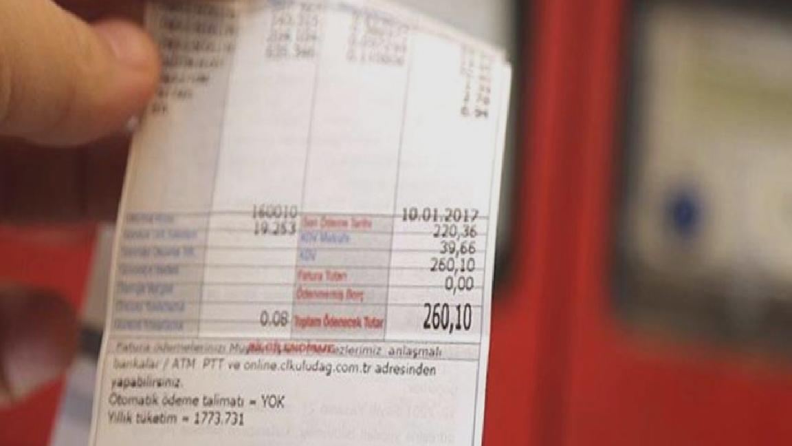 Dağıtımın özelleştirilmesiyle 244 liralık elektrik faturası 500 lira oldu