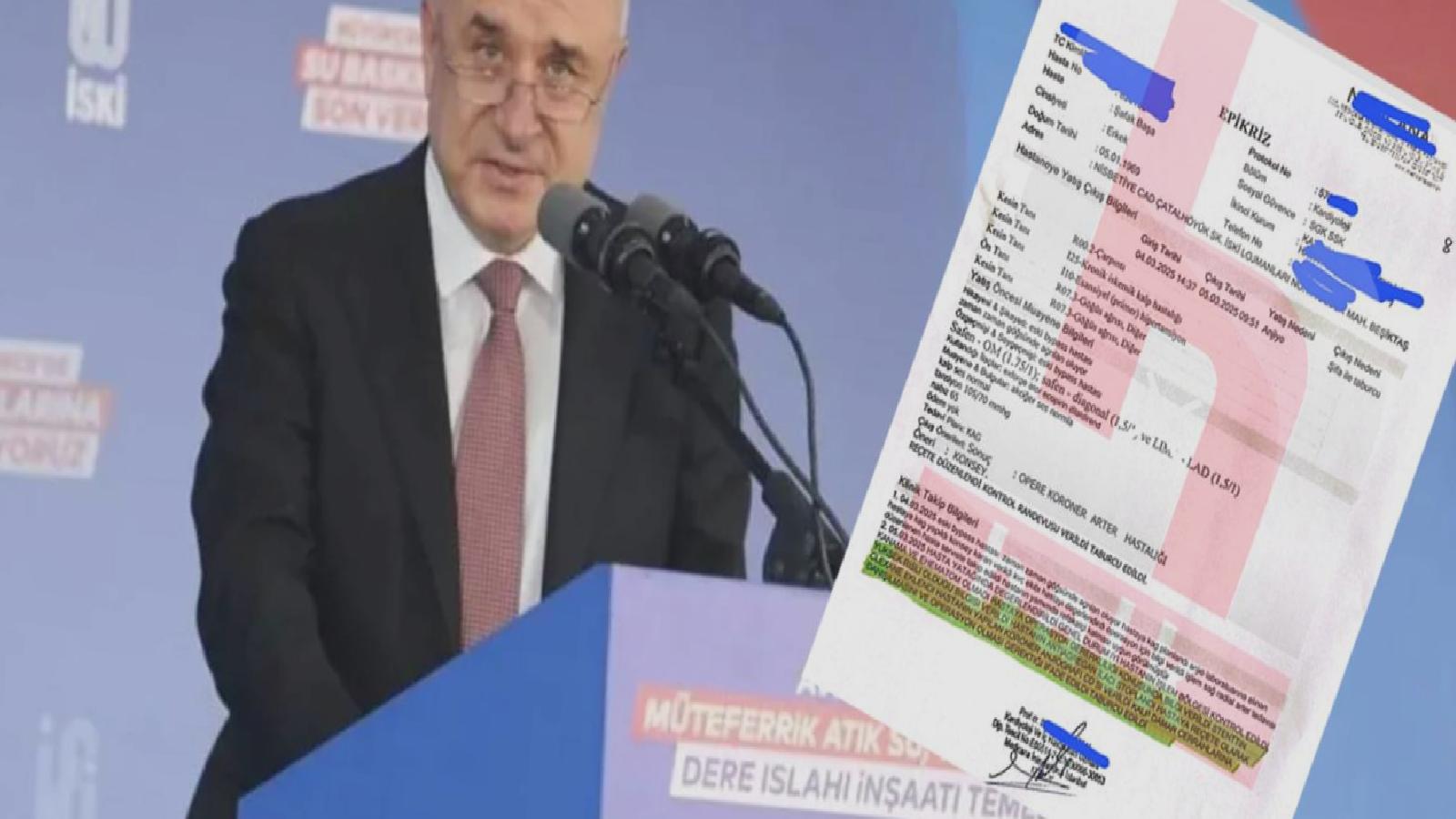 Gözaltındaki İSKİ Genel Müdürü bypass ameliyatı olmuş | 4 Mart’ta anjiyo olmuş, stent önerilmiş