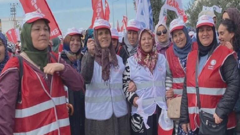 Kadın işçiler İzmir’deki grevin öncü gücü oldu