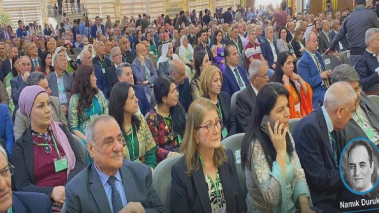 Suriye’de Kürt birliği temeli atılıyor, Ulusal Konferans başladı | Mazlum Abdi: Merkezî olmayan, demokratik bir Suriye istiyoruz