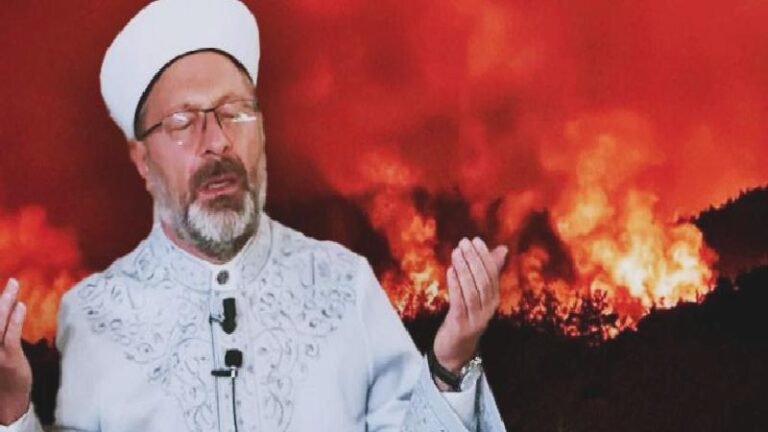 Diyanet İşleri Başkanı Ali Erbaş duyurdu: Orman yangınlarına karşı camilerde dua edilecek