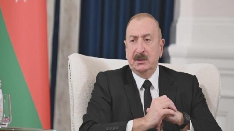 Azerbaycan Cumhurbaşkanı Aliyev, Zengezur Koridoru’nu değerlendirdi: Bu hattan tüm bölge kazançlı çıkacak