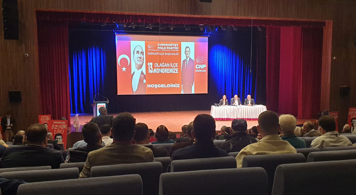 CHP Esenler İlçe Başkanlığı yarışını Önceki dönem İlçe Başkanı Kemal Şahin Kazandı