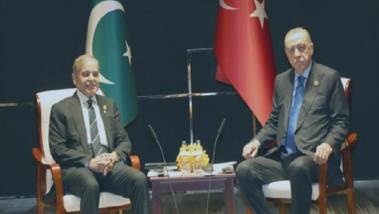 Cumhurbaşkanı Erdoğan Pakistan Başbakanı Şerif ile görüştü