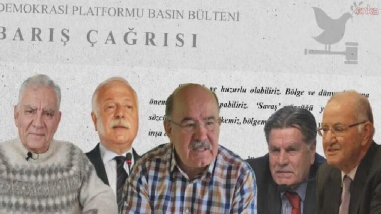 Demokrasi Platformu’ndan barış çağrısı: Devlet ötekileştirilen veya kendisini öteki hisseden tüm yurttaşlarla barışmalı
