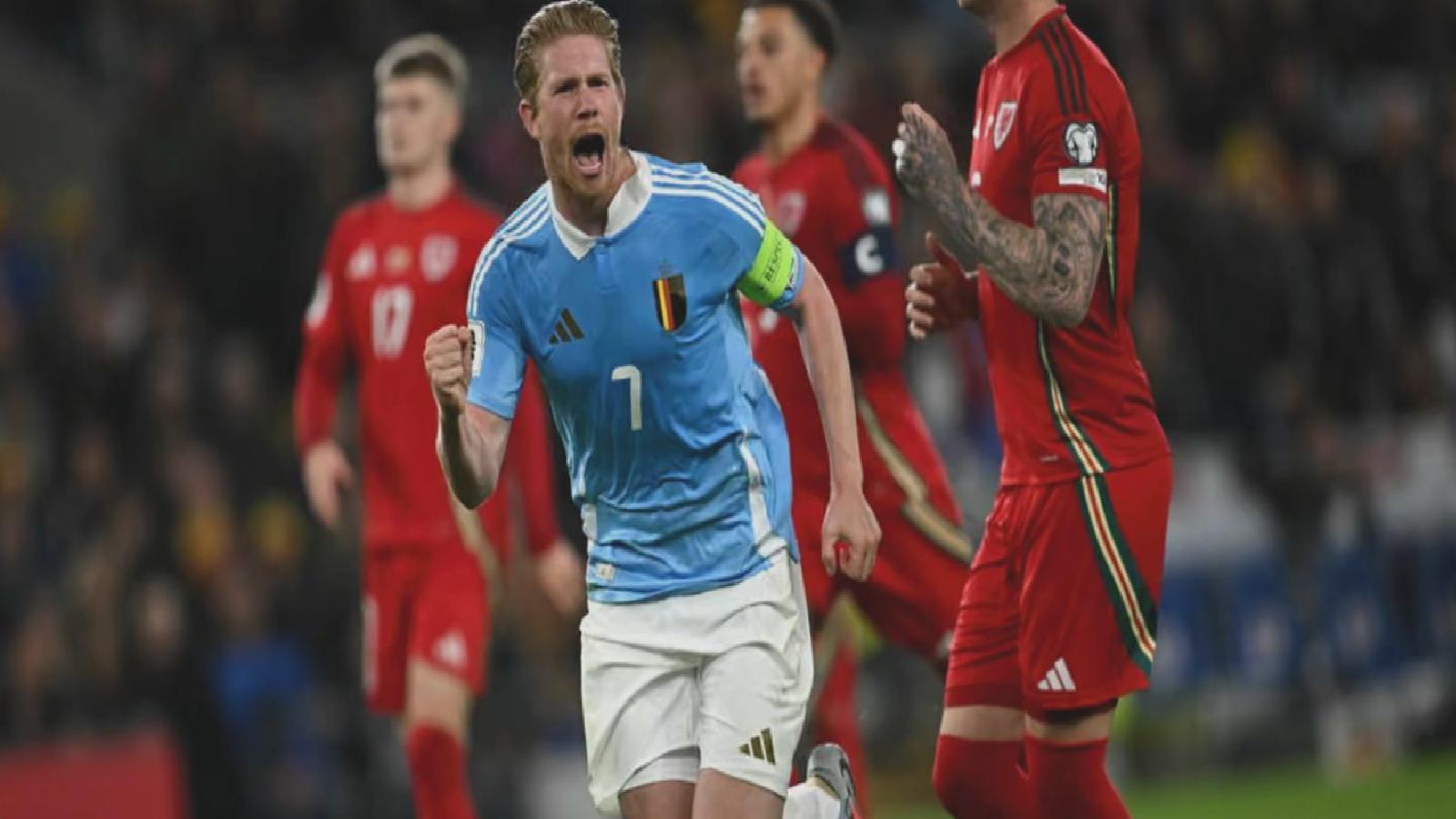 Belçika namağlup serisini Galler karşısında sürdürdü