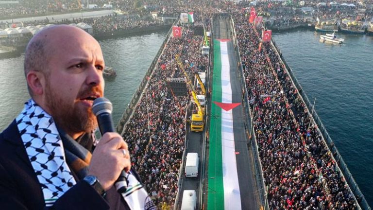 Bilal Erdoğan duyurdu: 1 Ocak’ta Galata Köprüsü’nde Filistin ve Kudüs mitingi düzenlenecek