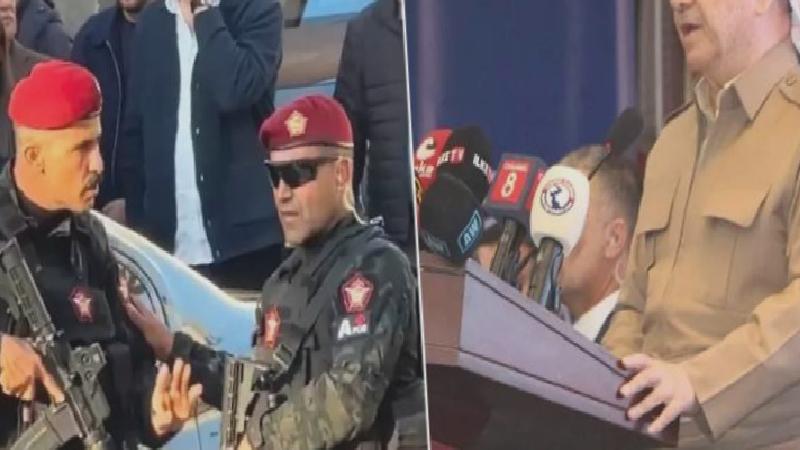 Cizre’ye sempozyuma gelen Barzani’nin ‘bordo bereli ve silahlı’ korumaları AKP içinde rahatsızlık yarattı: Vali görevden alınmalı