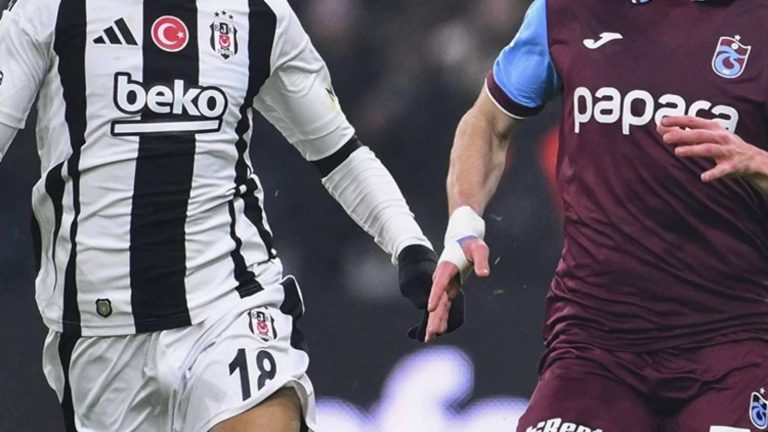 Trabzonspor – Beşiktaş: İlk 11’ler