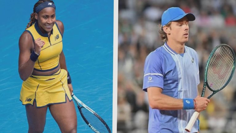 Avustralya Açık’ta Coco Gauff ve Alex de Minaur ikinci tura çıktı