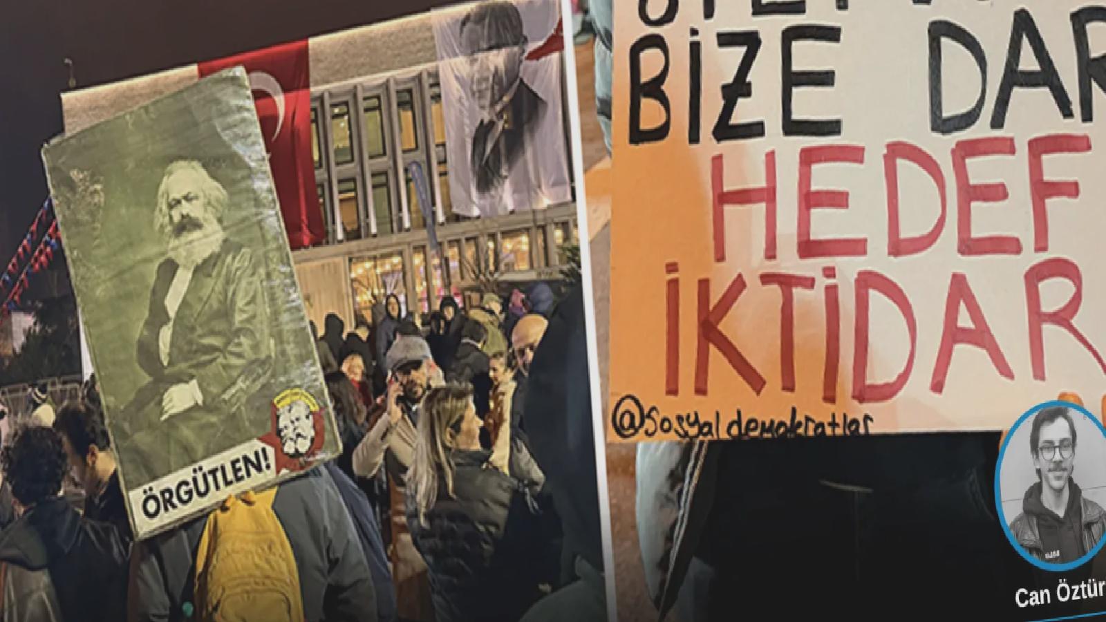 Binlerce kişi, İmamoğlu’nun gözaltına alınmasının yıl dönümünde Saraçhane’de: Cumhurbaşkanımızı adayımızı almak için buradayız